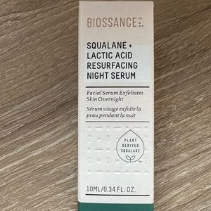 Travel Size Squalane Lactic Acid Resurfacing Serum
